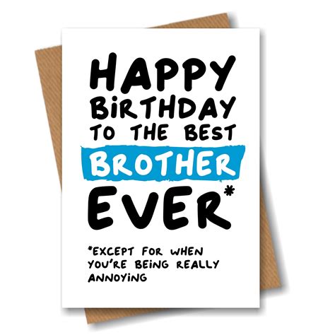 Funny Happy Birthday Images For Brother