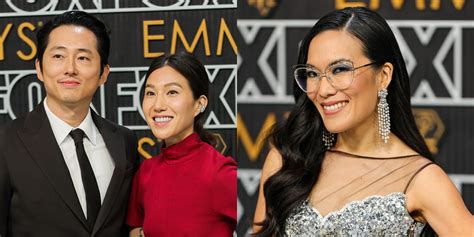 ‘Beef’ Stars Steven Yeun & Ali Wong Arrive for Emmy Awards 2023 | Ali ...