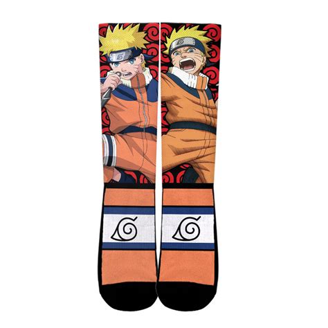 Naruto Uzumaki Socks Custom Anime Socks - AnimeBape
