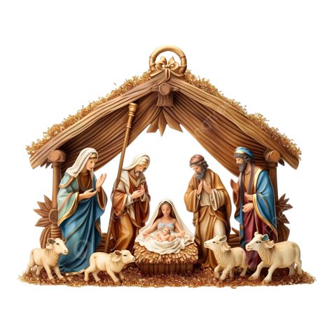 Crib Nativity Scene Transparent Png Stickpng - vrogue.co