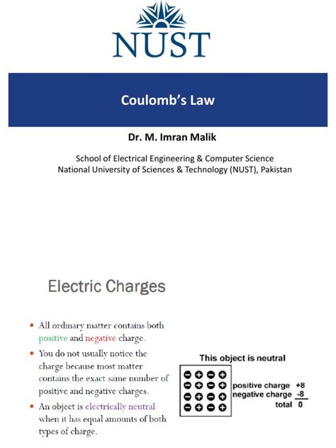 Coulomb's Law | PDF