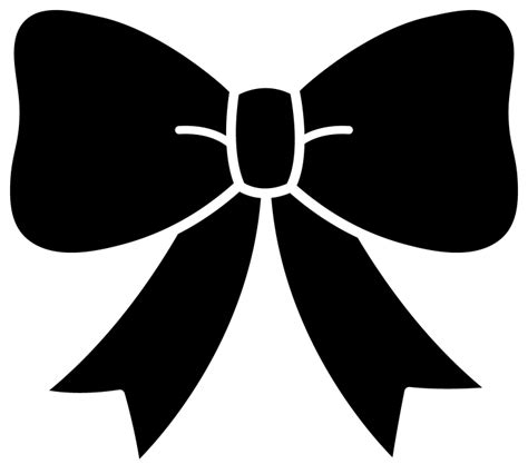 High School Cheerleading Clipart Bow