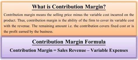 What is Contribution Margin? | How to find? Formula, Example | eFM