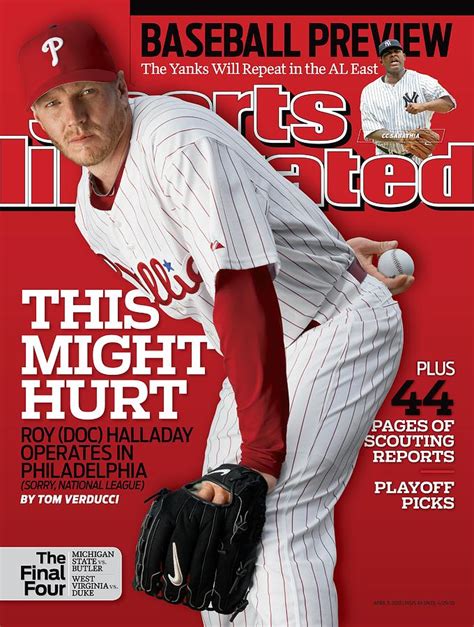 Philadelphia Phillies Roy Halladay Sports Illustrated Cover by Sports Illustrated