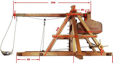 How to make a Medieval Trebuchet DIY - YouTube