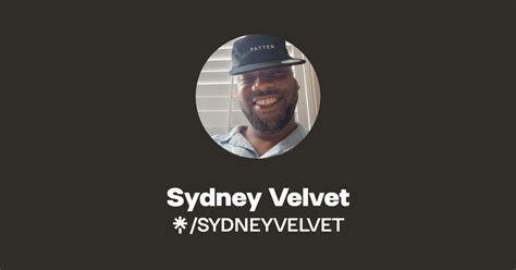 Sydney Velvet | Instagram, Facebook | Linktree