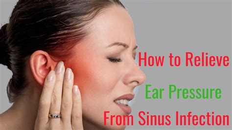 How to Relieve Ear Pressure from Sinus Infection | Relieve ear pressure, Sinus infection, Sinus ...