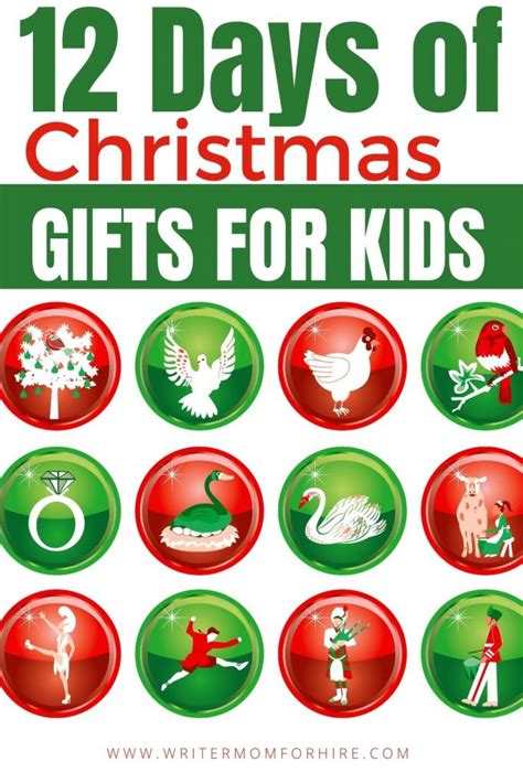 "12 Days of Christmas" Gifts for Kids - 12+ Fun and Unique Gift Ideas ...