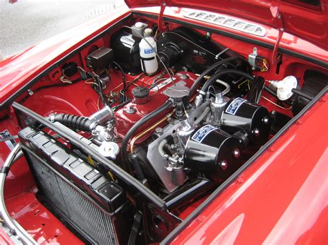 MGB engine bay | British sports cars, Classic sports cars, Engineering