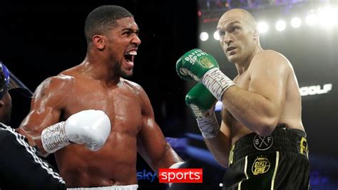 Tyson Fury vs Anthony Joshua: WBC explains AJ ranking | Joshua approved ...