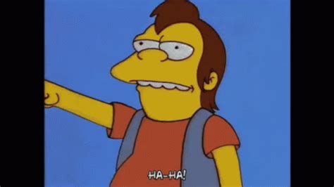 Nelson Simpsons GIF - Nelson Simpsons Haha - Discover & Share GIFs