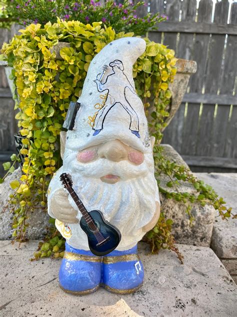 Elvis, Elvis Presley Garden Gnome Statue - Etsy