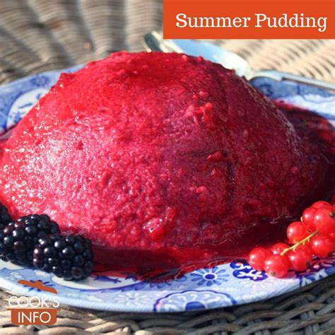 Summer Pudding - CooksInfo