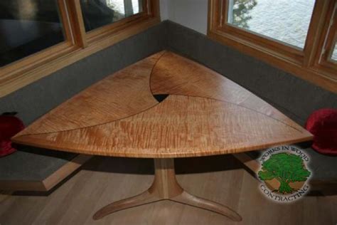 Pin by Shirley Hinshaw on woodworking | Corner dining table, Dining booth, Kitchen seating
