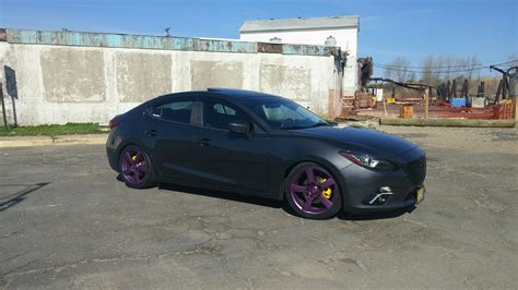 Mazda Mazda3 custom wheels 18x8.0, ET +50, tire size 235/40 R18. x ET