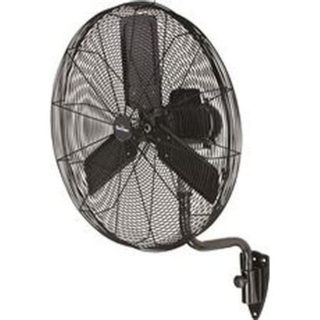 Garrison 3-Speed Industrial Oscillating Wall Mount Fan, 30 In., 9,500 ...