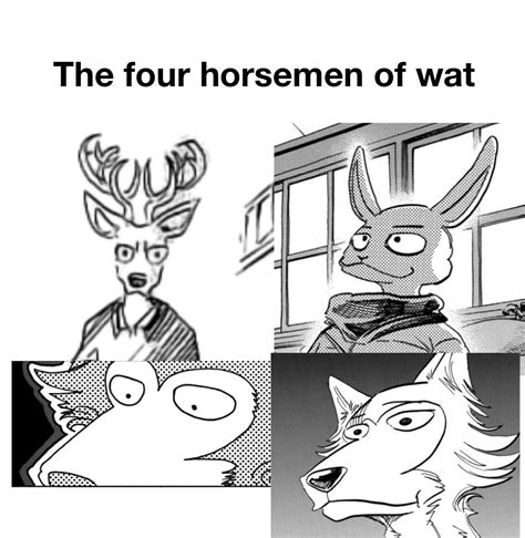 Beastars manga has one of best reactionary faces in all of media change ...