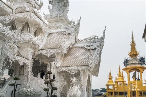 Wat Rong Khun in Chiang Rai, Thailand Stock Photo - Image of buddhist, asian: 167220510