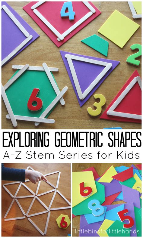 Geometric Shapes Activity STEM Ideas for Kids