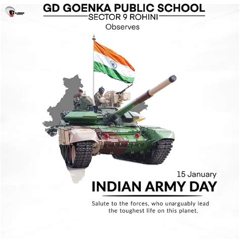 INDIAN ARMY DAY - GD Goenka Rohini