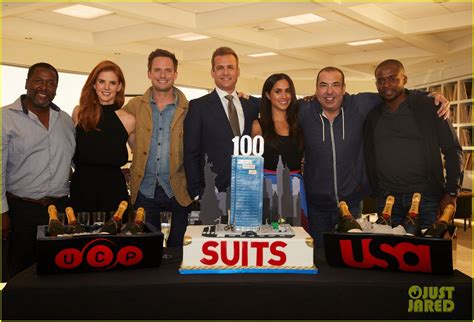 Meghan Markle & 'Suits' Cast Celebrate 100th Episode Milestone Ahead of Season 7 Premiere ...