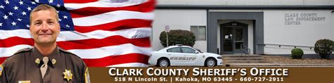 Welcome to the Clark County Sheriff's Office