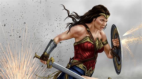 Wonder Woman Painting Art 4k wonder woman wallpapers, superheroes ...