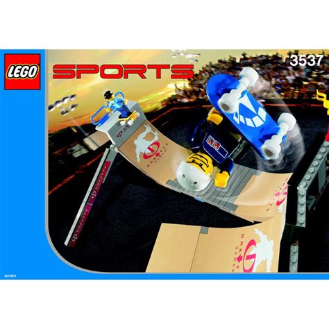 LEGO Skateboard Vert Park Challenge Set 3537 Instructions | Brick Owl ...