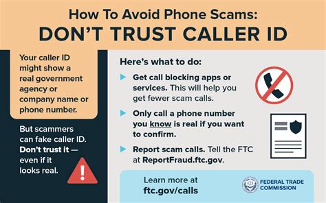 How To Avoid Phone Scams: Don't Trust Caller ID Infographic | Consumer ...