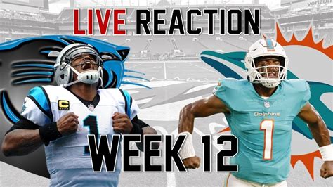 Panthers vs. Dolphins Live Streaming Scoreboard, Play-By-Play, Highlights & Updates | NFL Week ...