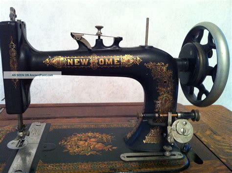 New Antique new home treadle sewing machine with New Ideas | Interior ...