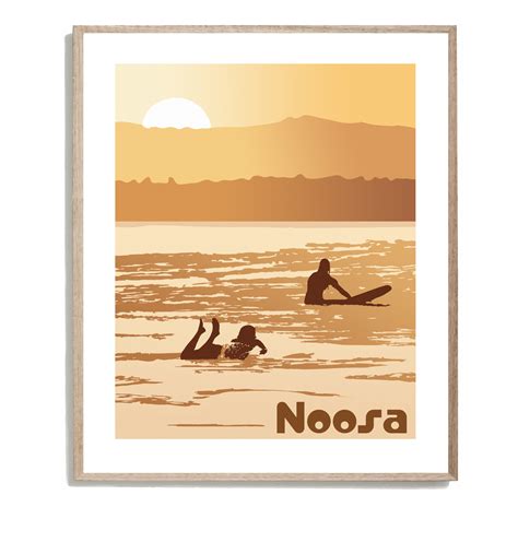 Noosa Surf Poster | Let Me Sea