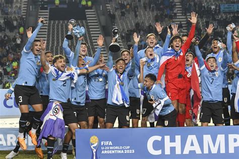 Uruguay celebrate: they are champions for the first time of the World ...