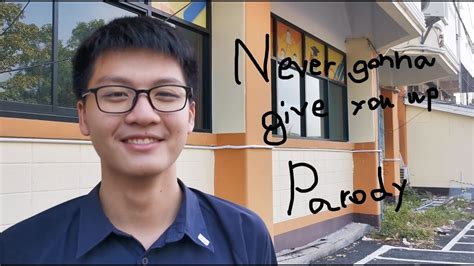 Never gonna give you up parody - YouTube