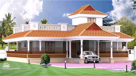 Kerala Style House Elevation Single Storey - YouTube