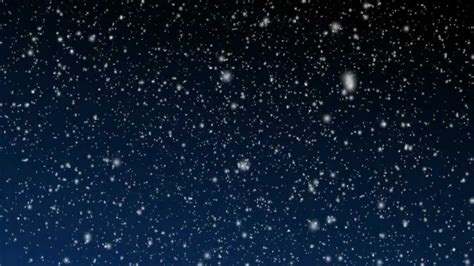 Snowy Night Sky | Amazing Wallpapers