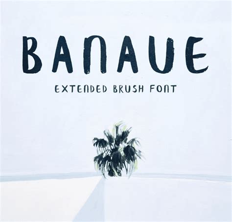 22 Brush Fonts to Add a Hand Painted Element to Your Design