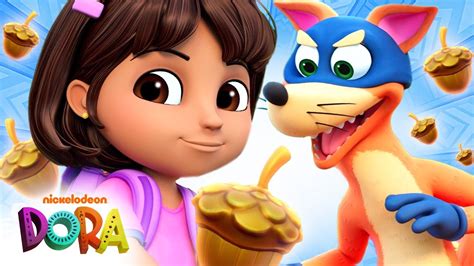 Dora & Swiper Find a Magic Acorn! 🌰 NEW DORA 5 Minute Episode | Dora & Friends - YouTube