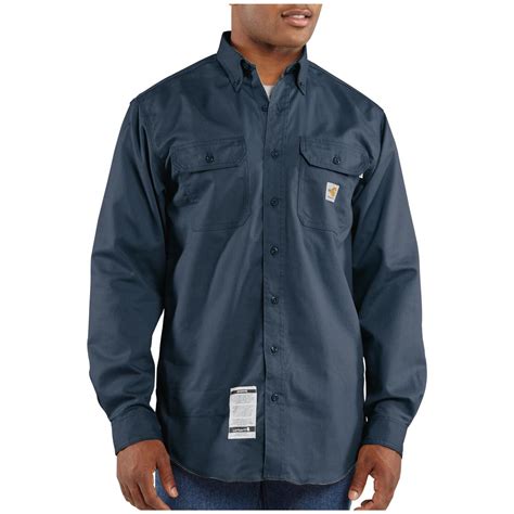 Carhartt® Flame - resistant Twill Shirt - 169981, Shirts & Polos at Sportsman's Guide