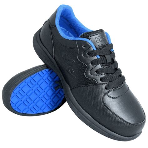 Genuine Grip 5020 Men's Size 13 Medium Width Black Composite Toe Athletic Non Slip Shoe