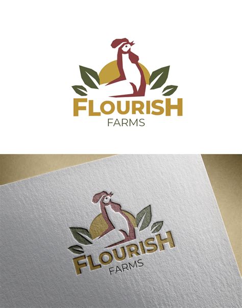 Poultry Farm Logo & Flyer :: Behance