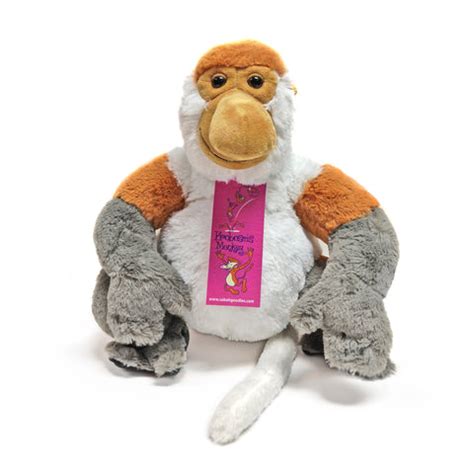 SabahGoodies — Dominant Male Proboscis Monkey Plush Toy (13 inches)