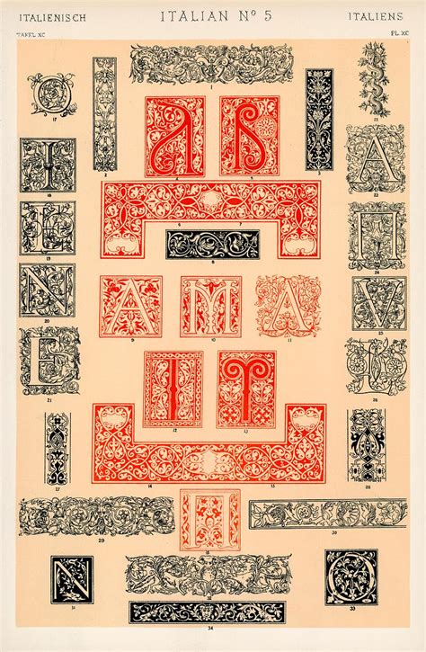 Neo-Grec pattern from The Practical Decorator and Ornamentist (1892) b.. | Free public domain ...