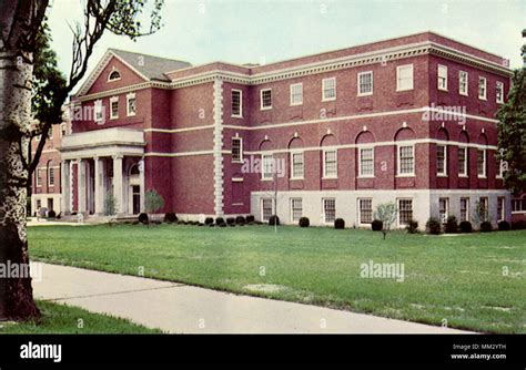 Library. Johnson City. 1950 Stock Photo - Alamy