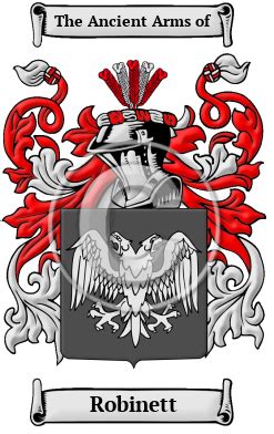 Robinett Name Meaning, Family History, Family Crest & Coats of Arms