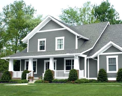 Top 20 Light Grey Roof Color Ideas for You Home Inspiration | House paint exterior, Modern ...