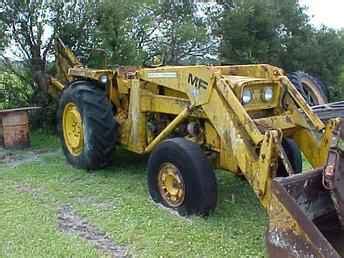 Used Farm Tractors for Sale: Massey Ferguson Backhoe (2003-07-17 ...