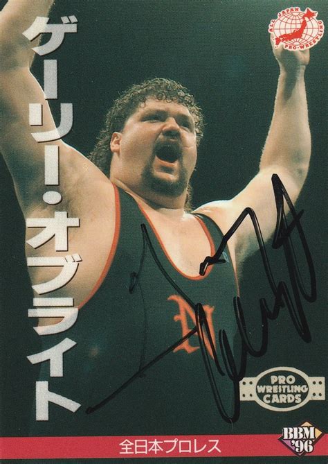 Gary Albright 1996 BBM Pro Wrestling #57 IP Autograph | Flickr