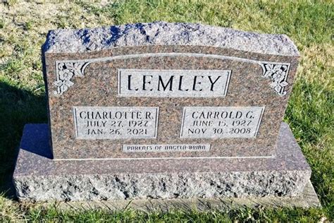 Charlotte Ruth Young Lemley (1927-2021) – Memorial Find a Grave