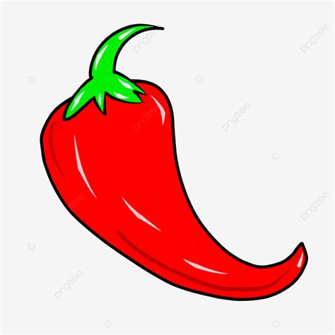 Red Chili Pepper Clipart Transparent Background, Red Sharp Pepper Clipart, Green, Clipart, Red ...